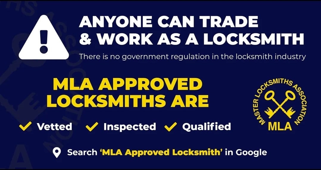 MJS Locksmiths Master Locksmiths Association Approved Company